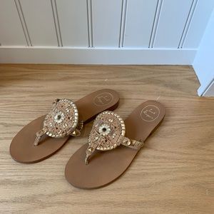Jack Rogers Leather Sandal